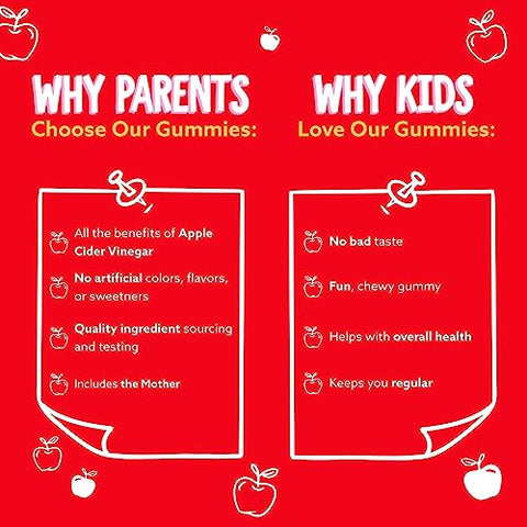 The Feel Great Vitamin Company - Feel Great Vitamin Co. Gomas de Vinagre de Maçã | Multipack para Crianças e Adultos | Suporte Digestivo Antioxidante Natural Absorção de Nutrientes Saudáveis