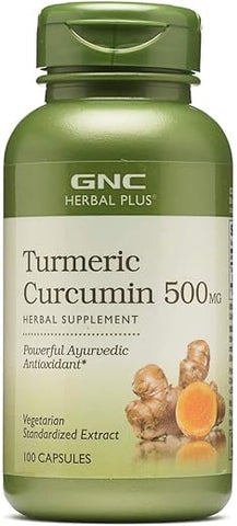 Herbal Plus – Cúrcuma Curcumina 500mg 100 cápsulas | Compre Agora! - GNC