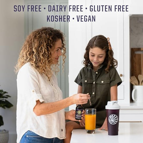 Magnésio Líquido Iônico Natural | Aditivo de Bebida com Minerais Traços para Apoiar Cérebro e Coração - Sunwarrior