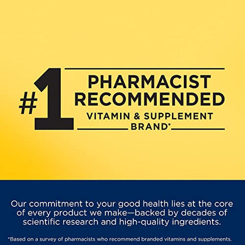 Melatonina 10mg Gomas, Dosagem Máxima, Auxílio para Dormir 100%% Livre de Medicamentos para Adultos, 120 Gomas de Melatonina, Suprimento de 60 Dias - Nature Made