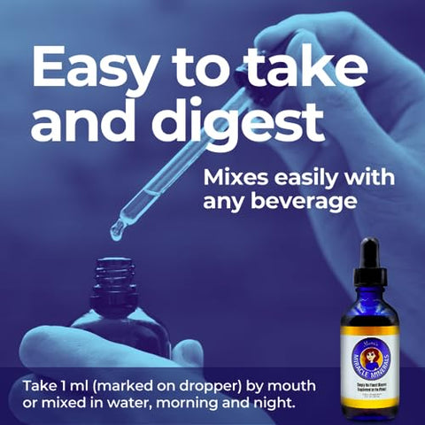 Mimi's Miracle Minerals - Dirobi Mimi’s Miracle Minerals – Ácido Fulvico e Ácido Húmico – Suplemento de Gotas de Mistura Mineral, 70 Minerais Iônicos Traços Líquidos – Derivados de Plantas Orgânicas (Recarga de 240 dias, 8 oz / 240 ml)