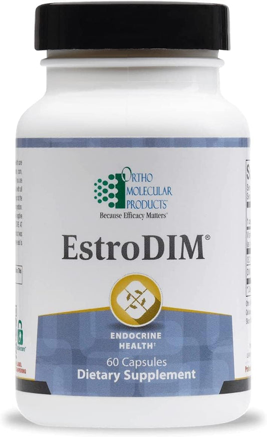 Ortho Molecular Products - Ortho Molecular – EstroDIM – 30 Cápsulas | Fórmula Avançada para Equilíbrio Hormonal | Saúde da Mulher