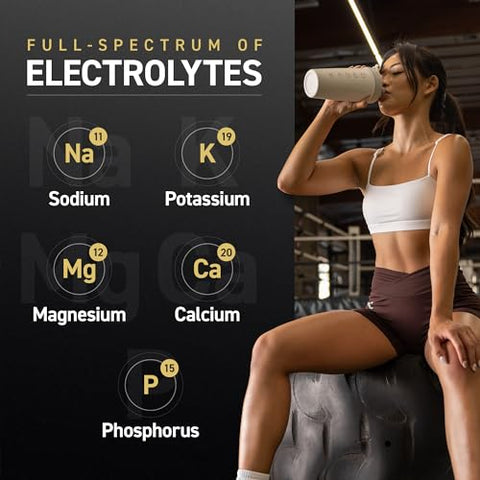 Electrolytes: Hidratação Elite em Pó Premium, Treino Intra e Pós, Limão e Lima, 30 Porções - Kaged
