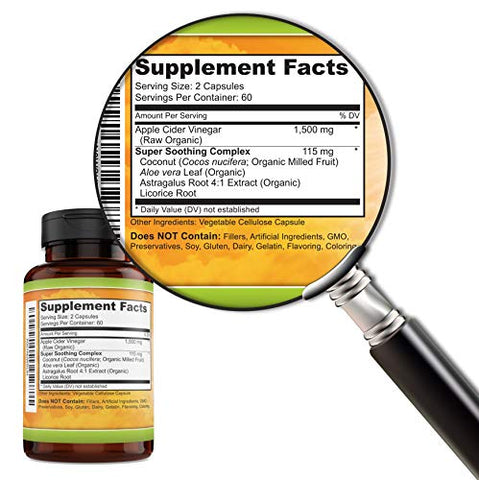 Key Nutrition - Vinagre de Maçã 1500mg – 100% Orgânico e Puro