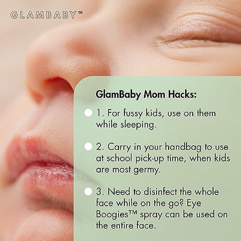 Eye Care – Spray de Limpeza para Pálpebras Eye Boogies™ | Não-Tóxico, Livre de Ardência  GlamBaby - GlamBaby