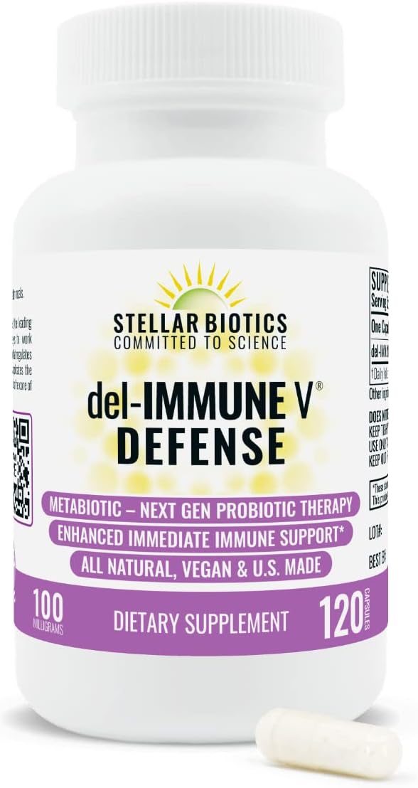 Defense: Suporte Imunológico Natural da Stellar Biotics – Potencialize sua Imunidade - Del-Immune V
