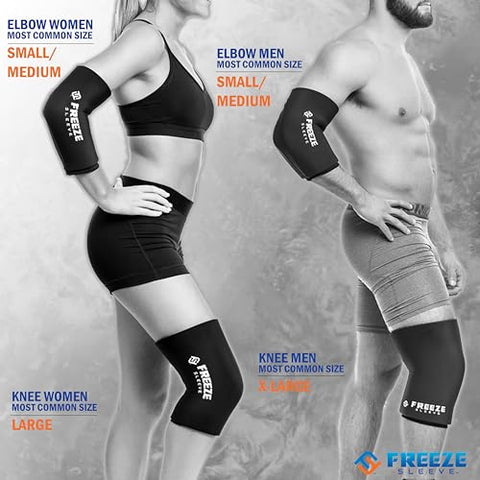 Ice: Manga de Gelo para Recuperação Muscular – Alívio Instantâneo – 100% Seguro e Eficiente – 500ml - FreezeSleeve