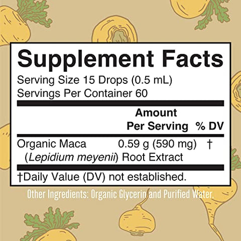 MaryRuth Organics - Maca Orgânica Mary Ruth’s, 1 FZ – Raiz Poderosa para Energia e Vitalidade