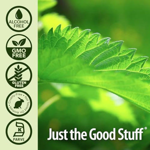 Nature's Answer - Nature’s Answer Extrato de Folha de Urtiga | Suporte à Função da Próstata | Suplemento Herbal Concentrado de Folha de Urtiga Verde Escura | Não-OGM, Kosher, Livre de Glúten