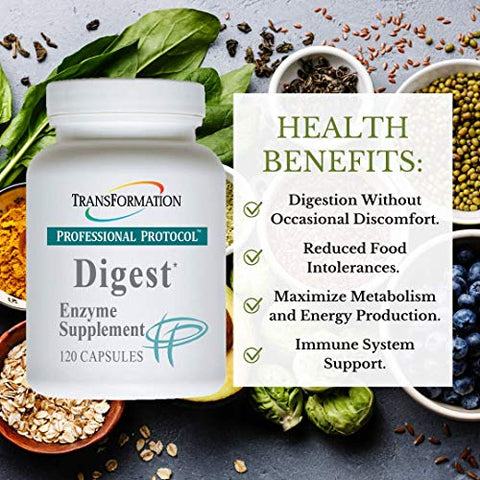 TRANSFORMATION THE GENESIS OF GOOD HEALTH - Enzima de Transformação – Cápsulas de Suplemento Digestivo para o Bem-Estar, Suporta a Saúde do Sistema Digestivo e Imunológico, Auxilia na Digestão de Lipídios para Melhorar o Desempenho do Pâncreas e do Fígado