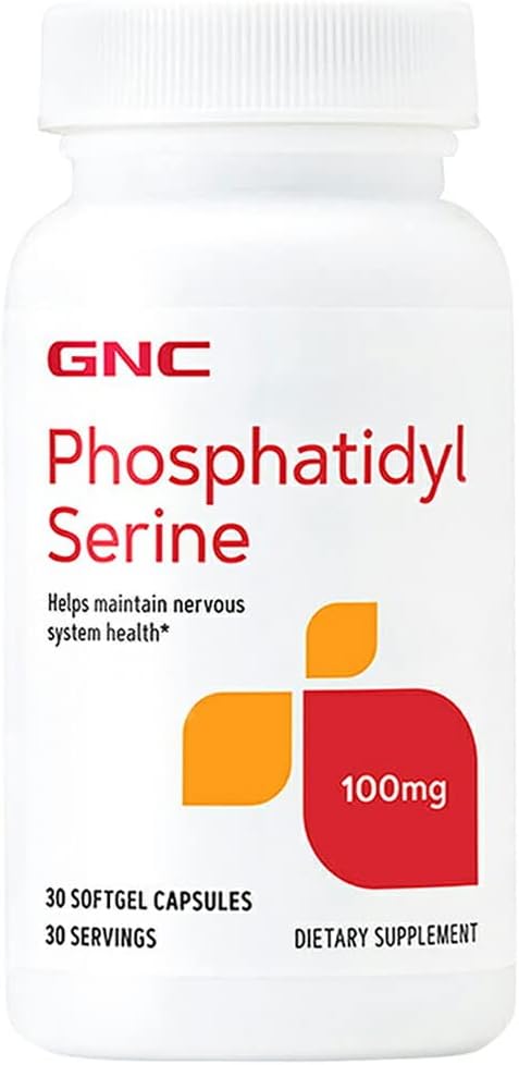 Phosphatidyl Serine – 30 Cápsulas Softgel (30 Porções) - GNC