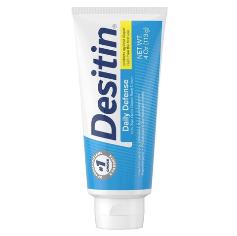 Comfort Axis - Desitin Creme para Assaduras Diárias com Óxido de Zinco 118 ml e 59 ml – Kit Promocional