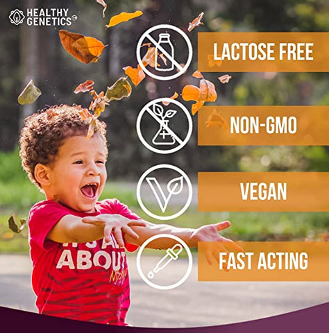 Healthy Genetics - Probióticos Líquidos para Crianças – Fortaleça a Saúde Infantil com Probióticos Naturais
