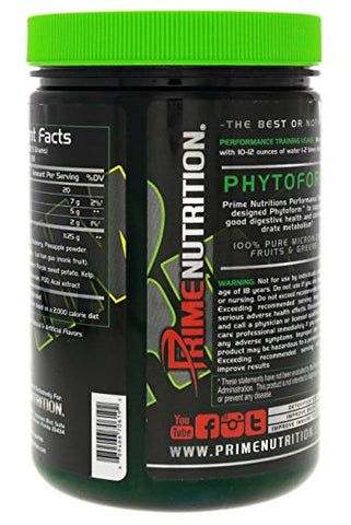 Prime Nutrition - Phytoform | Fruits: Potencialize sua saúde com a fórmula natural rica em nutrientes | 100g