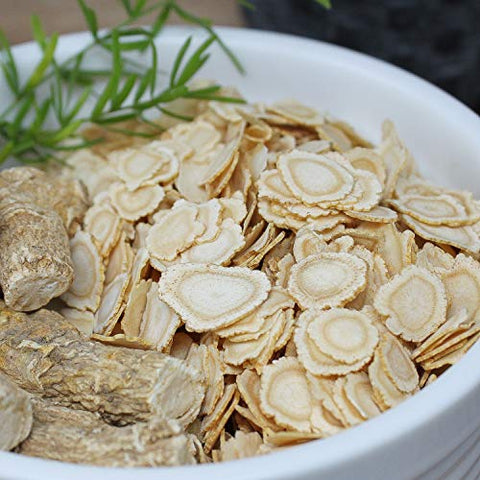 DABC OAK LAND - Ginseng Americano em Fatias de Wisconsin (Raiz de Ginseng em Fatias) – Cultivado em Wisconsin! Ideal para Chá de Ginseng! Benefícios para a Saúde! (Fatias de Ginseng Americano (Pequenas e Redondas), 2g)
