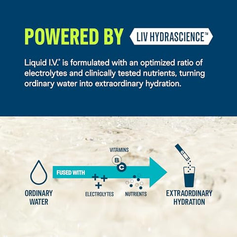 Hydration Multiplier® Energy – Yuzu Pineapple – Pó Hidratante em Sachês | Mistura em Pó de Bebida com Eletrólitos | Prático e Individual | Não-OGM | 1 Pacote (14g) - Liquid I.V.