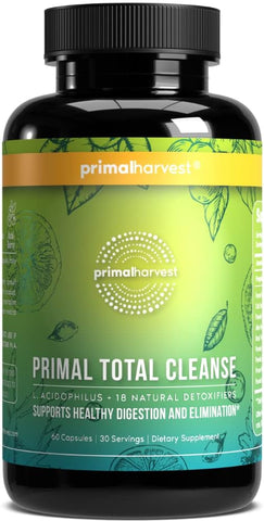 Detox Completo para o Corpo: Limpeza do Cólon, Fígado, Rins, Intestino e Intestino Delgado - Primal Harvest