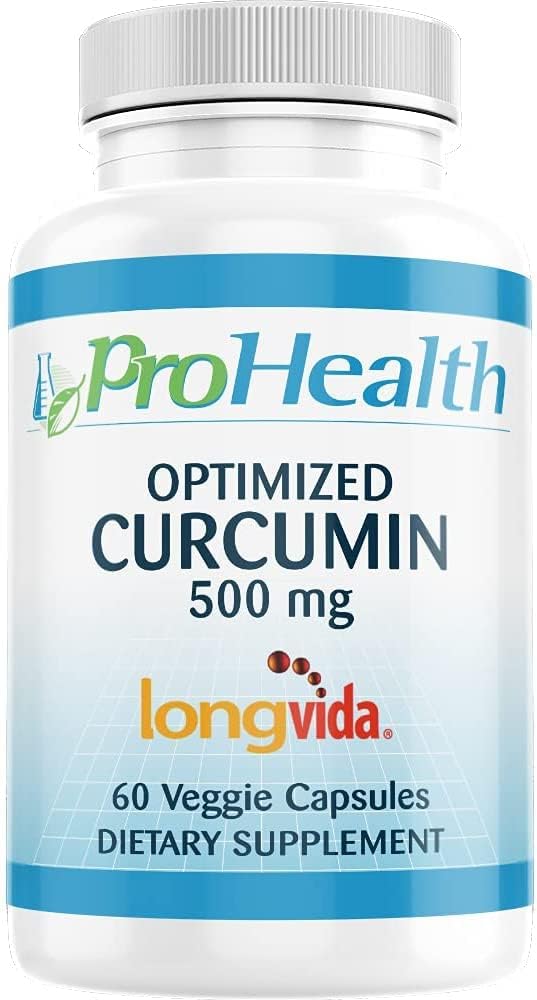 Curcumin Longvida Otimizado – 60 Cápsulas, 1000 mg por Porção - ProHealth