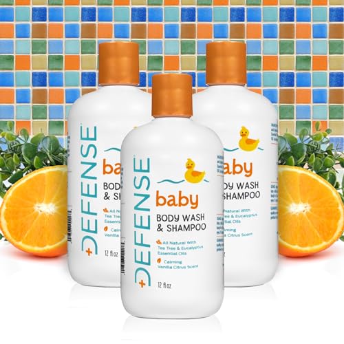 Defense Soap - Shampoo e Sabonete Líquido para Bebês Defense Soap com Óleo de Melaleuca, Óleo de Coco, Eucalipto e Azeite de Oliva – Marca