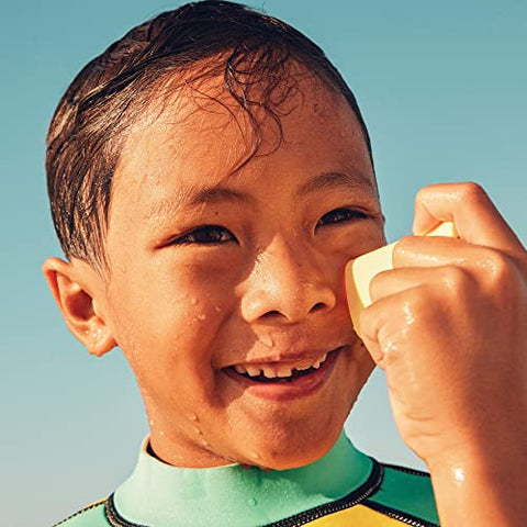 Protetor Solar Infantil Sun Bum FPS 50 Stick Facial Transparente | Aplicação Molhada ou Seca | Compatível com Recife 104 (Octinoxate) | 50g
