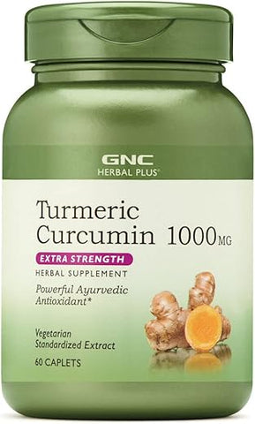 Herbal Plus Cúrcuma Curcumina 1000mg – Potencialize sua saúde com a marca GNC - GNC