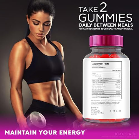 rize labs - (2 Pacotes) Gomitas ProFast Keto ACV, Perda de Peso Avançada com Gomitas Pro Fast Keto ACV, Keto Plus Vinagre de Maçã 1000mg, Suplemento Keto ACV, Oficial Gomitas