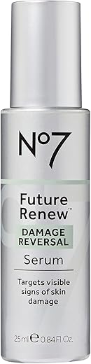 Future Renew Damage Reversal Serum – Soro Facial Anti-Envelhecimento para uma Pele Radiante – Ácido Hialurônico Niacinamida para Reverter Danos na Pele – Aprovado por Dermatologistas, Pele Sensível  No7 - No7
