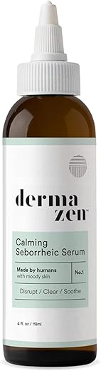 Dermazen - Sérum Calmante Seborreico, Recomendado por Dermatologistas, Para Cabelo, Rosto e Corpo (120ml)