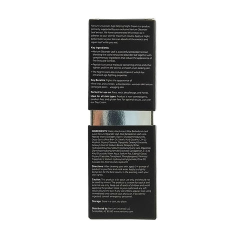 Nerium Universal - Creme Noturno NERIUM AD – Cuidado da Pele Avançado – 30g