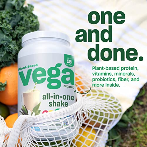 Organic – Proteína Vegana em Pó, Chocolate – Ingredientes Superfood, Vitaminas para Suporte Imunológico, Amigável para Keto, Proteína de Ervilha para Mulheres - Vega