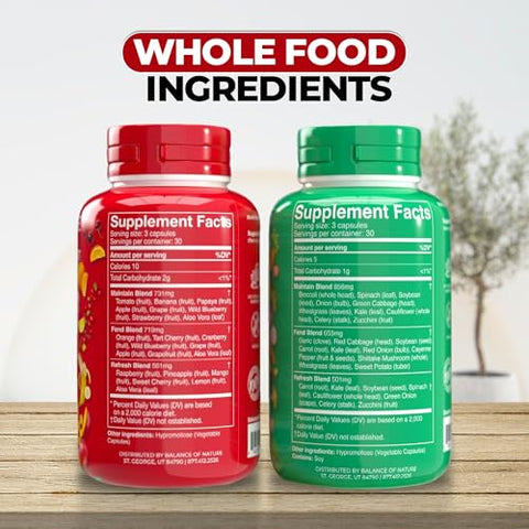 Generic - Suplemento Alimentar de Frutas e Vegetais Superfood – 90 Frutas – Marca em Destaque