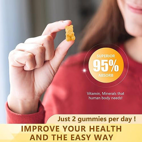 UPNEUTRI - Suplemento de Cálcio Magnésio Zinco com Vitamina D3, Gomas de Cálcio Sem Açúcar para Mulheres e Homens, Gomas de Zinco de Alta Absorção para os Ossos