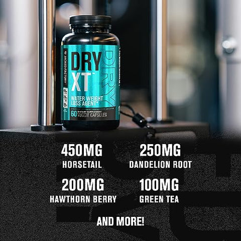 Dry-XT – Suplemento Natural para Perda de Peso Retenção de Água | Reduz Retenção de Líquidos - Jacked Factory