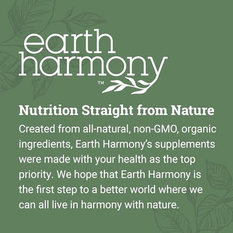 Earth Harmony Naturals - 15 Dias de Desintoxicação Intestinal para Mulheres e Homens – Ingredientes Veganos e Não-OGM para Perda de Medidas e Alívio da Prisão de Ventre com Suporte Intestinal sem Cólicas em 15 Dias – Visto em