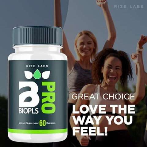 rize labs - Biopls Slim Pro – Cápsulas para Emagrecimento e Bem-Estar Total (60 Cápsulas)