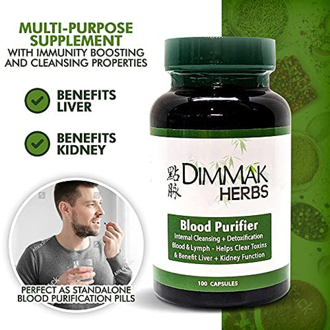 Dimmak Herbs - Purificador de Sangue Dimmak Herbs para Limpeza Interna  | Limpeza Interna e Saúde |