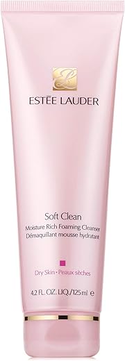 Estée Lauder - Estee Lauder Soft Clean Moisture Rich Foaming Cleanser – Pele Seca – 125ml/4.2oz (mulheres)