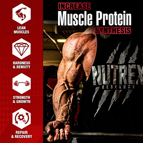 Anabol Hardcore – Ativador Anabólico, Construtor Muscular e Agente de Fortalecimento – 60 Cápsulas - Nutrex Research