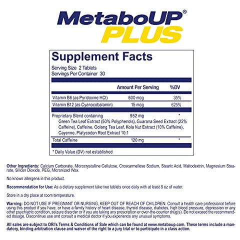 Combo de Emagrecimento Lipozene – Mega Frasco 120 Cápsulas e Frasco de Suplemento Termogênico MetaboUP 60 Cápsulas no Total – Acelere o Metabolismo, Aumente a Energia e Controle Seu Peso