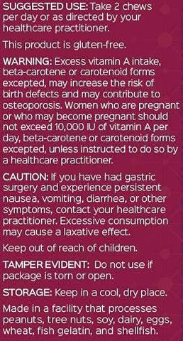 Multi Chewy Bite – Multivitamina Mastigável para Pacientes de Cirurgia Bariátrica – Multivitamina Mastigável com Ácido Fólico, Vitamina D3 - Bariatric Advantage