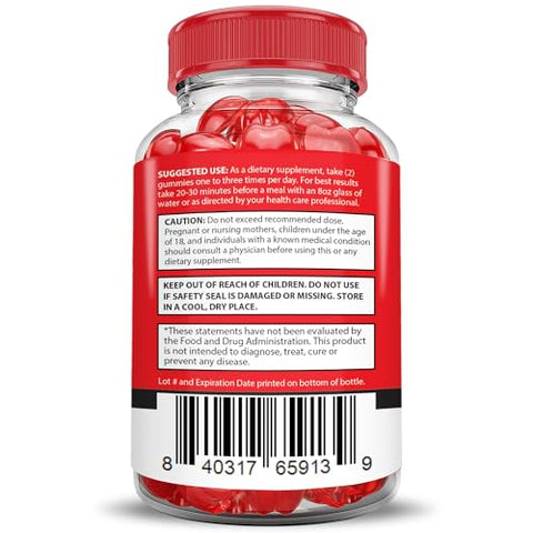 Justified Laboratories - (5 Pacotes) Gomas Keto Crave Keto ACV Extreme 2000MG Fórmula Avançada de Gomas Keto Crave Keto Vinagre de Maçã com Romã e Beterraba em Pó B12 Vegano Não Transgênico 300 Gomas