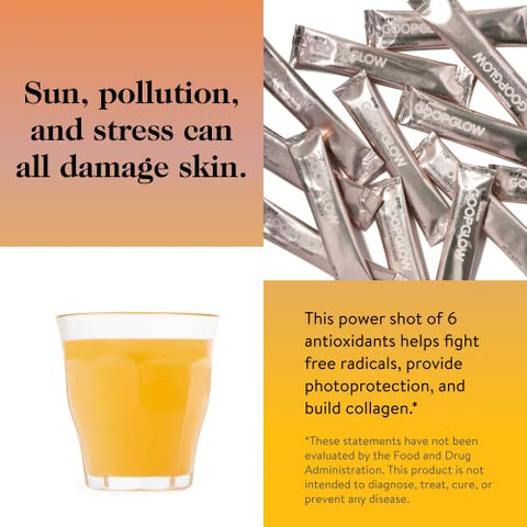 Beauty Morning Skin Drink Mix | Pó para Bebida que Protege contra Sinais de Envelhecimento | Vitamina C, Vitamina E | 30g - goop