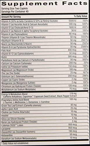 Mega Men Energy e Metabolismo, 90 Cápsulas – Suplemento para Energia e Metabolismo - GNC