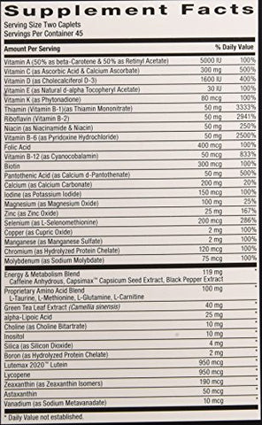 Mega Men Energy e Metabolismo, 90 Cápsulas – Suplemento para Energia e Metabolismo - GNC