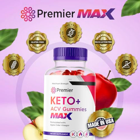 3 Pacote) Gomas Premier Keto MAX – Gomas PremierKeto ACV, Gomas Premier ACV Keto MAX, Gomas Premier Vinagre de Maçã Keto MAX, 180 Gomas para 90 Dias - Montty