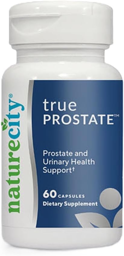 NatureCity - True-Prostate Trato Urinário – Fórmula Avançada para Saúde Masculina