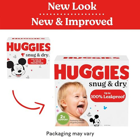 HUGGIES - Fraldas Huggies Tamanho 3, Ajuste Perfeito – 50 unidades