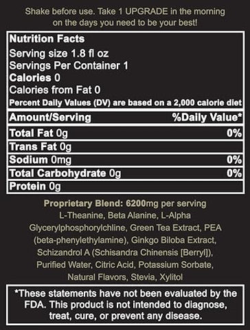 Freeman Formula - Upgrade Brain Supplement – Potencialize sua Memória, Concentração e Foco | Marca: Upgrade