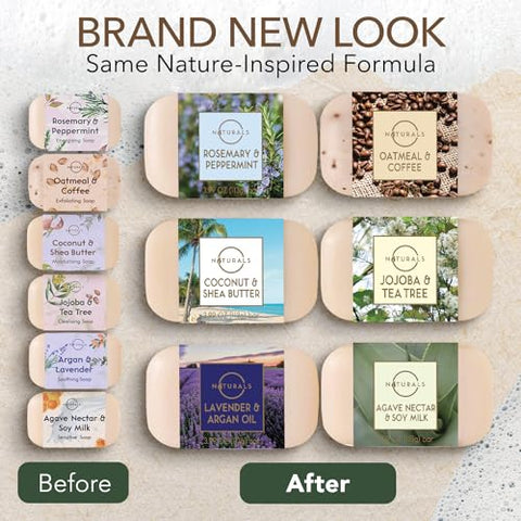Conjunto de Presente com 6 Barras de Sabonete 100% Natural – Ingredientes Orgânicos – Frete Grátis - O Naturals