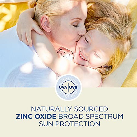 Protetor Solar em Spray Stick Mineral de Óxido de Zinco Pure and Simple FPS 50, Pacote de Protetor Solar de Amplo Espectro FPS 50 (150 ml Spray 14 g Stick), 2 Unidades - Coppertone